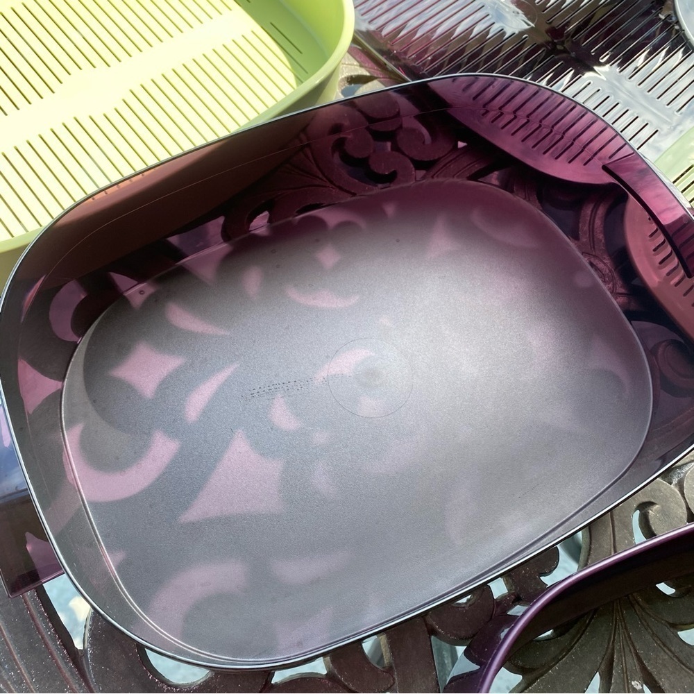 Tupperware - Oval Stack Cooker Microwave Meal Maker Set - Picture 7 of 16